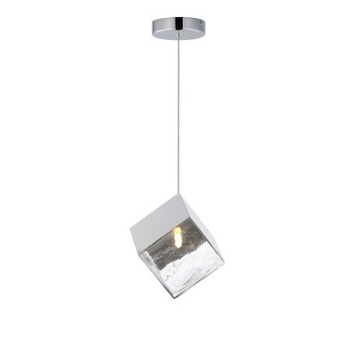 ET2 Lighting Ice Cube 1 - Light Pendant in  Polished Chrome