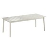 Lafuma ORON Extendable 6 to 8 Person Outdoor Aluminum Garden Dining Table with Slatted Top for Backyard Patios and Decks - 2 of 4