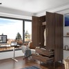 FUFU&GAGA Double Door 2-Drawer Wardrobe Contemporary Design Clothes Storage Organiser - 4 of 4