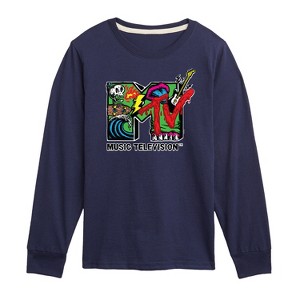 Boys' - MTV - Skater Long Sleeve Graphic T-Shirt - 1 of 3