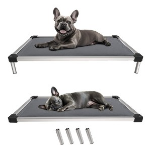FXW TitanNest Padded Dog Bed for Crate, Chew-Proof Elevated Cot for Indoor/Outdoor/Camping Use, Durable & Washable Pet Bed - 1 of 4