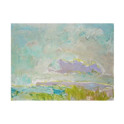 Trademark Fine Art - Dorothy Fagan  Heaven and Earth VI Canvas Art