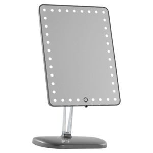 Impressions Vanity Touch Pro LED Makeup Mirror with Bluetooth Audio+Speakerphone & USB Charger - 1 of 4
