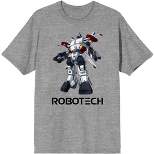 Robotech Robot Logo Men’s Gray T-shirt