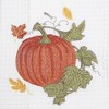 Decorative Towel Red Autumn Thanksgiving Wreath Fall Leaves Pumpkin C86100776-74 27.0 Inch Red Autumn Thanksgiving Wreath Fall Leaves Pumpkin Kitchen - 2 of 3