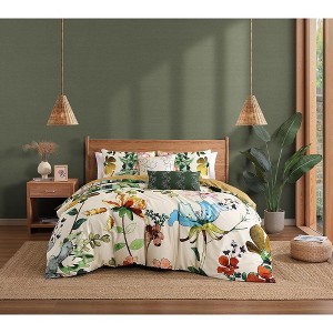 Bebejan Radiance 100% Cotton 5-Piece Reversible Comforter Set - 1 of 4