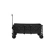 SKRAN Foldable Extended Heavy Duty 300L Folding Utility Cart with 220lbs Weight Capacity with Big All-Terrain Beach Wheels & Drink Holders - 2 of 4