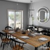 Hunter Fans 12" Devon Park Pendant Brushed Nickel Ceiling Light Dimmable - 3 of 3
