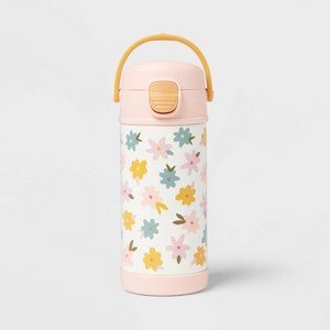 Kids' 12oz Stainless Steel Portable Drinkware Water Bottle - Pillowfort™ - 1 of 3