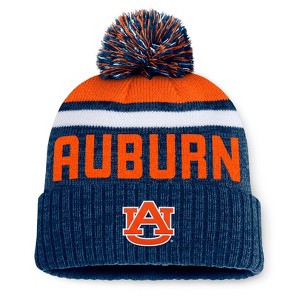 NCAA Auburn Tigers Humid Knit Cuffed Pom Beanie - 1 of 2