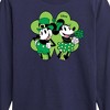 Boys' - Disney - Mickey Minnie Shamrock Long Sleeve Graphic T-Shirt - 2 of 4