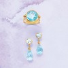 Ross-Simons 14.00 ct. t.w. Sky Blue Topaz Drop Earrings in 14kt Yellow Gold - 3 of 4