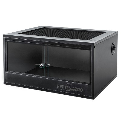 REPTI ZOO 20 Gallon PVC Reptile Tank, 24x18x12 Reptile Terrarium