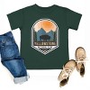 The Juniper Shop Yellowstone National Park Badge Toddler Short Sleeve Tee - 3 of 4