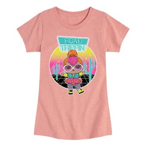 Girls' - LOL Surprise! - Road Trippin Fitted Short Sleeve Graphic T-Shirt - 1 of 4