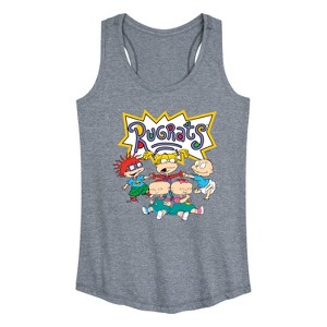 Women's - Rugrats - Group Shot Graphic Racerback Tank - 1 of 4