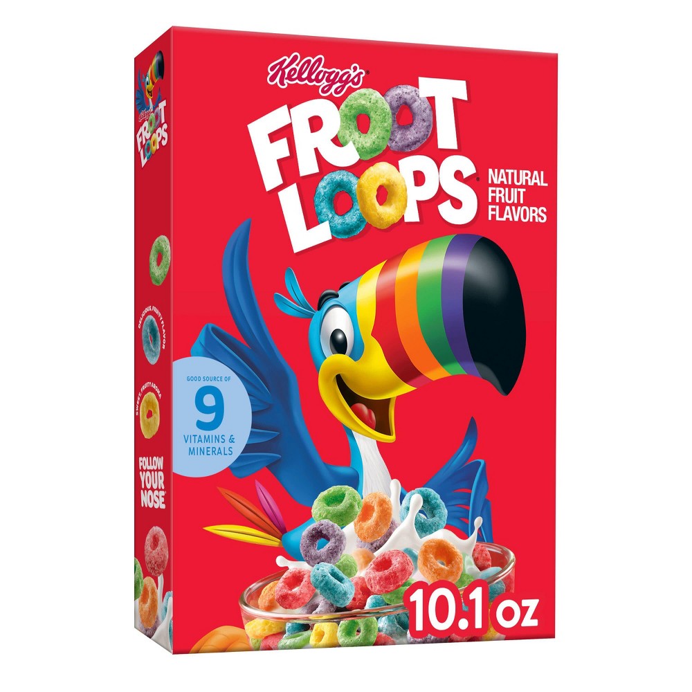 UPC 038000198861 product image for Froot Loops Breakfast Cereal - 10.1oz - Kellogg's | upcitemdb.com