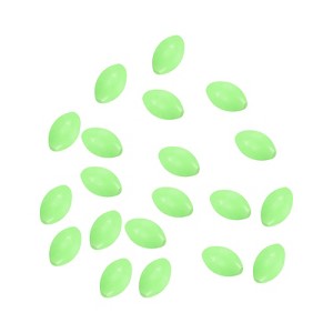Unique Bargains Luminous Fishing Bead, Soft Plastic Glow Fishing Bait Eggs Rig Bead Tackle Tool - 1 of 4