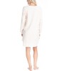 Ocean Pacific Women's Waffle Knit Long Sleeve Sleepshirt - 4 of 4