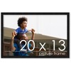 PosterPalooza | Modernist Black Picture Frame - UV Acrylic, Backing Board, Hanging Hardware Included - 2 of 4