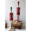 Kalalou Set of Two Painted Metal Christmas Soldiers – Holiday Decor - 2 of 3
