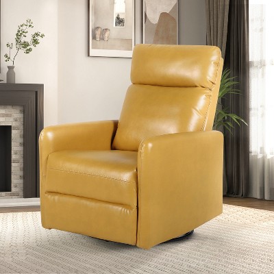 Fc Design Manual Recliner With Overstuffed Cushions And Pillow Top On  Single Sofa Chair For Living Room And Bedroom : Target