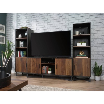 Canton Lane 60" Industrial Brew Oak TV Stand with Sliding Door