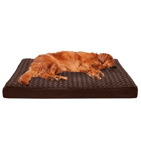 Furhaven Ultra Plush Deluxe Memory Foam Dog Bed - Jumbo, Chocolate : Target