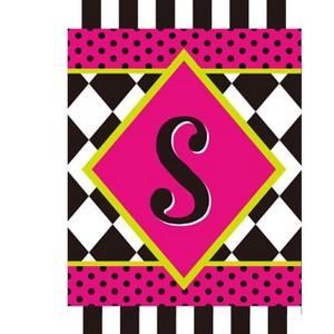 Briarwood Lane Everyday Garden Flag 12x18 For Outdoor Neon Checkerboard - S Garden Flag Flags For Outside - 1 of 4