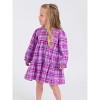 RuffleButts Toddler Girls Woven Long Sleeve Tiered Twirl Dress - 4 of 4