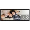 PosterPalooza | Panoramic Classic Modern Black Frame - UV Acrylic, Foam Board Backing, Hanging Hardware - 2 of 4