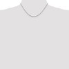 Black Bow Jewelry 1.25mm Sterling Silver, Round Solid Snake Chain Necklace - 2 of 4
