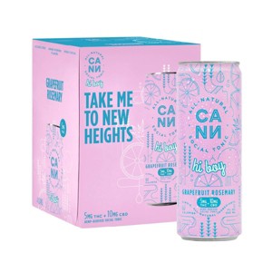 Cann Hi Boy Grapefruit Rosemary 5mg THC Beverages - 4pk/12 fl oz
