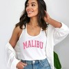 Simply Sage Market Women's Malibu Bold Graphic Racerback Tank - 2 of 3