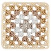 Red Heart All in One Granny Square Yarn 24 Pack-Aran - Cream - 3 of 4