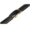 INSPIRE CHIC Men's Automatic Alloy Buckle Holeless Belt - 3 of 4