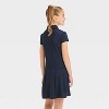 Girls' Short Sleeve Performance Uniform Dress - Cat & Jack™ - 2 of 3