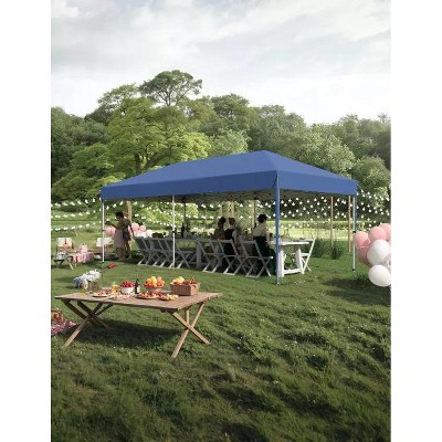 10'x20' Pop Up Canopy Tent, Easy to Set Up and Take Down, Waterproof UV Outdoor Events for Farmer Market, Party, Event, Patio