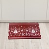 Northlight Reindeer and Snowflakes Kitchen Comfort Anti-Fatigue Christmas Floor Mat - 17.75" x 29.5" - 2 of 4