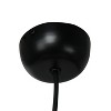 Storied Home Linen and Cotton Pendant Lamp with Frayed Edges - 3 of 4