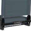 Emma and Oliver Set of 2 500 lb. Rated Lightweight Stadium Chair with Ultra-Padded Seat - 4 of 4