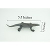 Collectible Wildlife Gifts | Asian water monitor, Hand Painted, Reptiles,  Rubber Reptile, Realistic, Diorama, Toys,  Gift, 5 1/2 Inches. CH865 BB199 - 3 of 4