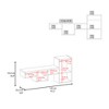 Vynxaria Kiowa Wall Shelf, Modern Office Organizer, White - 3 of 4