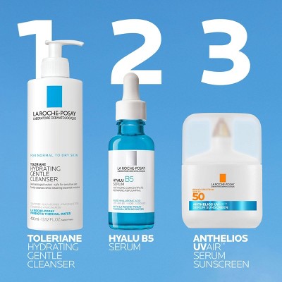 La Roche Posay Anthelios UV Air, UVA/UVB Protection Antioxidant Serum - 1.69 fl oz: SPF 50, Non-Toxic, Face Cream