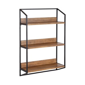Kate and Laurel Hylton Tiered Wall Shelf - 1 of 4