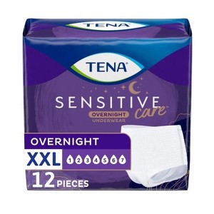 Tena Intimate Overnight Incontinence Underwear for Women - XXL - 12ct - 1 of 4