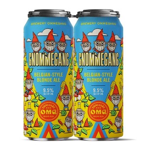 Ommegang Gnommegang Belgian Style Blone Ale - 4pk/16 fl oz Cans - 1 of 4