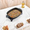 Elite Cuisine 10.5qt Electric Skillet - Black - 4 of 4