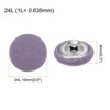 Unique Bargains Suit Dress Blouse Aluminum Fabric Cloth Covered Sewing Buttons 30 Pcs - 2 of 4