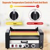 Electric 12 Hot Dog Sausage 5 Roller Grill Cooker Warmer Machine - 2 of 4
